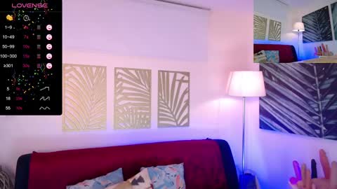 Snapshot of hat_girl chatting on February 27, 5:24 am Nicole online show from February 27, 5:24 am