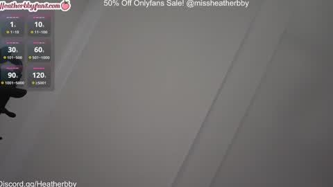 Snapshot of heatherbby chatting on December 23, 12:08 am Heather online show from December 23, 12:08 am