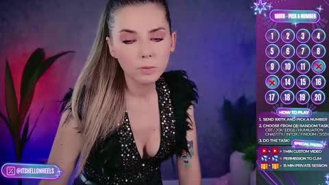 Snapshot of hell_on_heels_ chatting on September 23, 7:44 am - show loyalty and subscribe - online show from September 23, 7:44 am