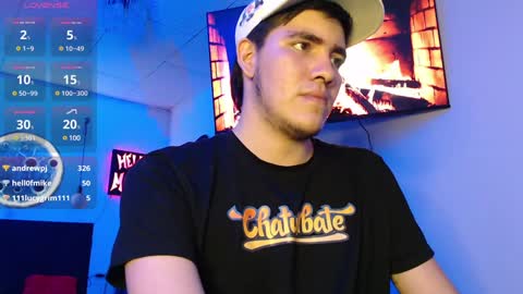 Snapshot of hellmike_ chatting on January 1, 2:41 am Call me Mike-----INSTAGRAM hellofmike INDEPENDENT MODEL online show from January 1, 2:41 am