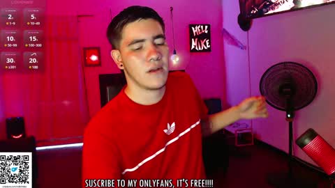 Snapshot of hellmike_ chatting on January 9, 10:31 pm Call me Mike-----INSTAGRAM hellofmike INDEPENDENT MODEL online show from January 9, 10:31 pm