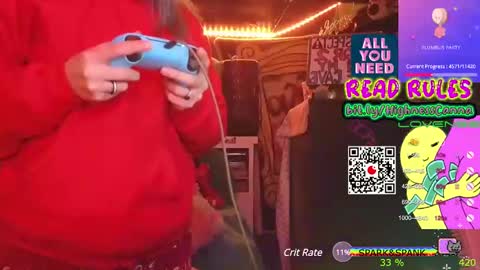 HiGHNESS CANNA online show from January 21, 4:43 am