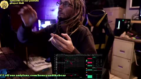 Snapshot of honeyand_thebear chatting on December 12, 1:06 pm Honey and Bear online show from December 12, 1:06 pm