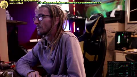 Snapshot of honeyand_thebear chatting on January 29, 4:08 pm Honey and Bear online show from January 29, 4:08 pm