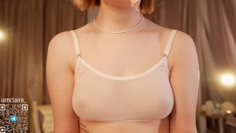 Snapshot of iamclaire_ chatting on March 6, 4:07 pm Claire online show from March 6, 4:07 pm