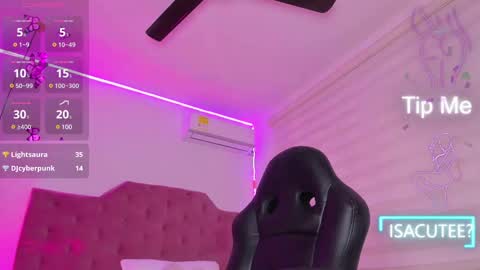 Snapshot of isa__cute chatting on March 5, 5:40 am ISA online show from March 5, 5:40 am