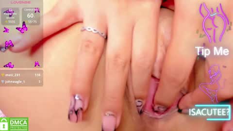 Snapshot of isa__cute chatting on March 11, 6:21 am ISA online show from March 11, 6:21 am