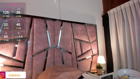 Snapshot of isabel_roux chatting on January 19, 1:10 am Isabel online show from January 19, 1:10 am