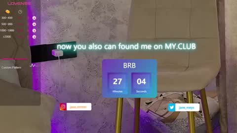 Snapshot of jane_meys chatting on January 10, 11:11 am your kitty JANE roawww online show from January 10, 11:11 am