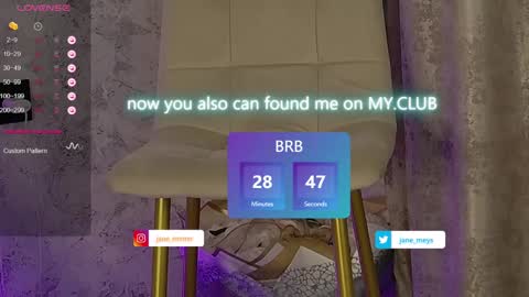 Snapshot of jane_meys chatting on January 12, 8:04 am your kitty JANE roawww online show from January 12, 8:04 am