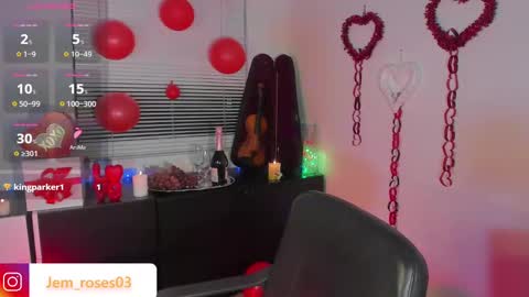 jem roses3 online show from February 13, 3:18 am