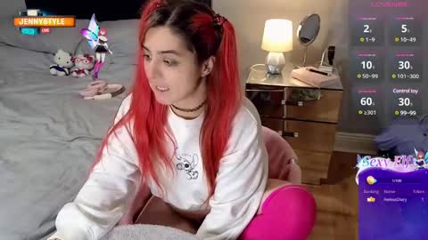 Snapshot of jenny_style chatting on December 3, 8:28 pm JennyStyle online show from December 3, 8:28 pm