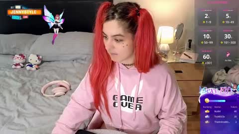 Snapshot of jenny_style chatting on December 7, 2:24 pm JennyStyle online show from December 7, 2:24 pm