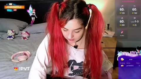 Snapshot of jenny_style chatting on January 1, 9:39 am JennyStyle online show from January 1, 9:39 am