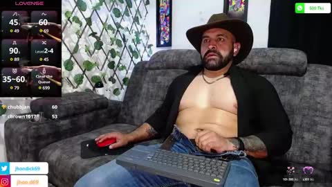 Snapshot of jhondick609 chatting on February 21, 4:29 am JhonD online show from February 21, 4:29 am