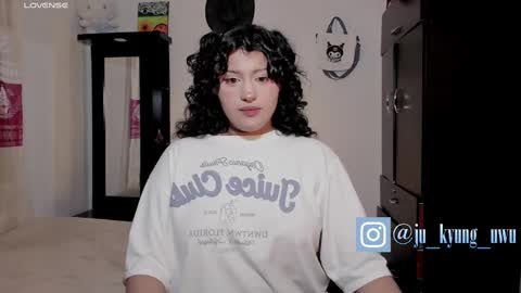 Snapshot of ju_kyung chatting on January 3, 5:06 am Ju Kyung online show from January 3, 5:06 am