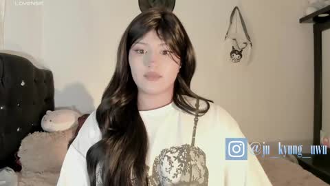 Snapshot of ju_kyung chatting on February 6, 7:24 am Ju Kyung online show from February 6, 7:24 am