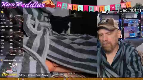 Snapshot of kenkuddles chatting on December 19, 1:56 am Ken Kuddles online show from December 19, 1:56 am