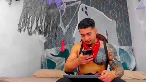 Snapshot of king_falconer chatting on October 10, 2:10 am Angel Falconer online show from October 10, 2:10 am