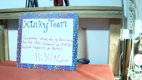 kinkyteam6969 online show from November 17, 4:29 am