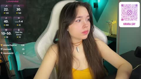 Snapshot of kirarasay chatting on January 10, 1:20 pm Kira online show from January 10, 1:20 pm