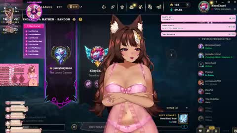 Kittychan online show from February 15, 4:42 am