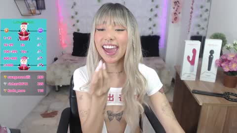 Snapshot of kloeking_ chatting on December 22, 12:28 am kloe online show from December 22, 12:28 am