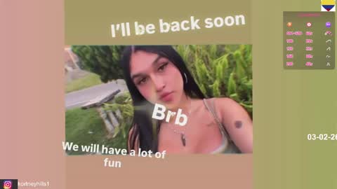 Kortneyhills - Aries online show from February 4, 3:12 am