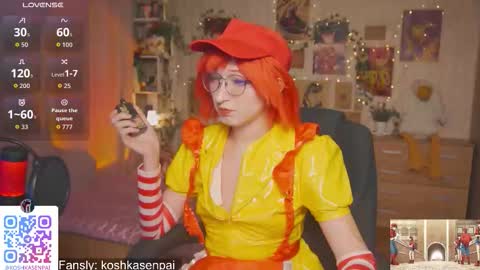 koshkasenpai online show from November 21, 3:00 pm