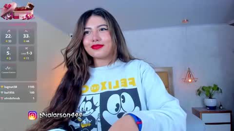 Snapshot of larsonmia chatting on February 18, 3:10 pm MIA online show from February 18, 3:10 pm