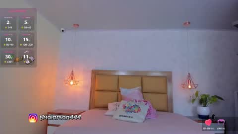 Snapshot of larsonmia chatting on March 7, 12:01 pm MIA online show from March 7, 12:01 pm