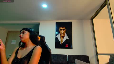 Snapshot of latin_couple77 chatting on March 9, 9:02 am Sara y Andy online show from March 9, 9:02 am