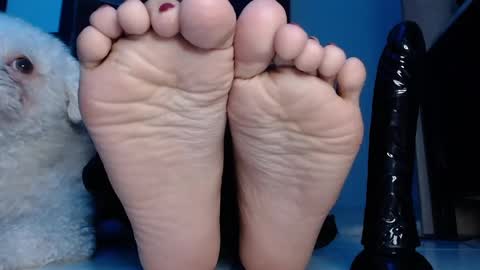 Snapshot of latinfeetqos chatting on January 29, 8:18 am Martina April online show from January 29, 8:18 am