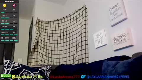 LaylaAriana online show from May 1, 6:12 pm