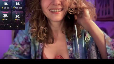 Snapshot of leahsparkles chatting on December 27, 7:29 am Leah Sparkles online show from December 27, 7:29 am