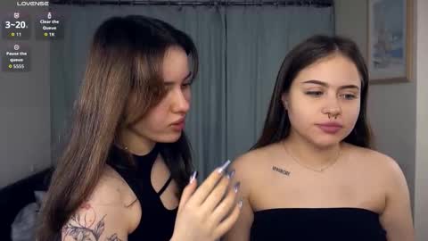 Hey hey our name is Mia  Elfy Lovense is active time to play   PVT IS OPEN  online show from November 19, 5:07 am