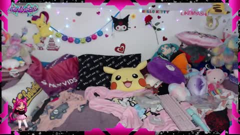 Snapshot of likemyashe chatting on January 31, 5:19 am LikeMyAshe online show from January 31, 5:19 am