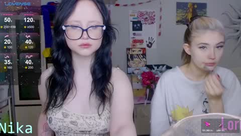 Nika and Lori online show from December 6, 3:33 pm