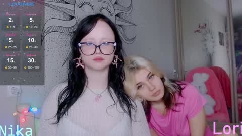 Nika and Lori online show from December 15, 8:25 pm