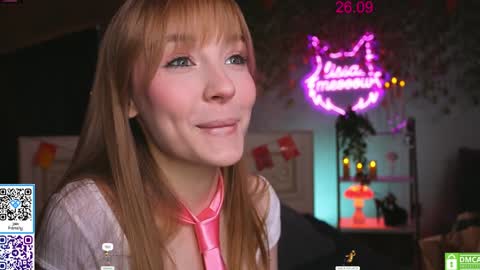 Snapshot of lissa_meooow chatting on September 26, 5:55 am your Liza again. Next stream Dec. 1 at 2 or 3 GMT online show from September 26, 5:55 am