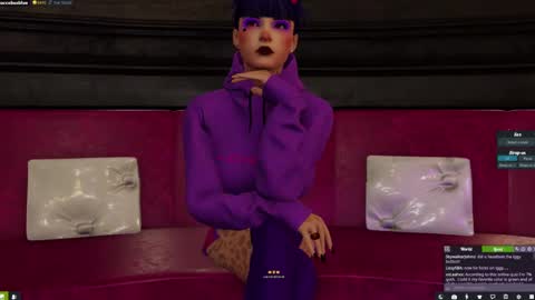 Snapshot of little_doll25 chatting on January 9, 3:26 am Succubus Blue online show from January 9, 3:26 am