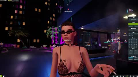 Snapshot of little_doll25 chatting on January 29, 1:58 am Succubus Blue online show from January 29, 1:58 am