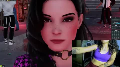 Snapshot of little_doll25 chatting on January 31, 11:45 pm Succubus Blue online show from January 31, 11:45 pm