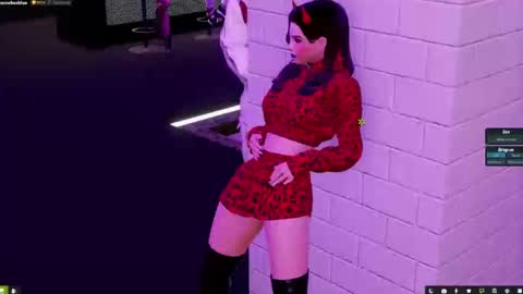 Snapshot of little_doll25 chatting on February 4, 5:34 pm Succubus Blue online show from February 4, 5:34 pm