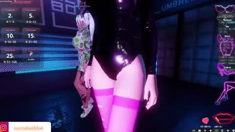 Snapshot of little_doll25 chatting on February 14, 10:58 pm Succubus Blue online show from February 14, 10:58 pm