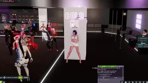 Snapshot of little_doll25 chatting on October 13, 5:51 am Succubus Blue online show from October 13, 5:51 am