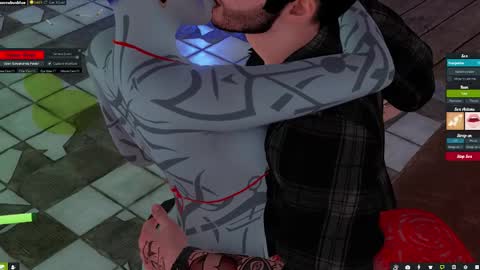 Snapshot of little_doll25 chatting on October 28, 8:33 pm Succubus Blue online show from October 28, 8:33 pm