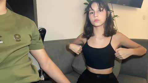 Snapshot of littlemegancouple chatting on January 12, 4:21 am the mengan show online show from January 12, 4:21 am