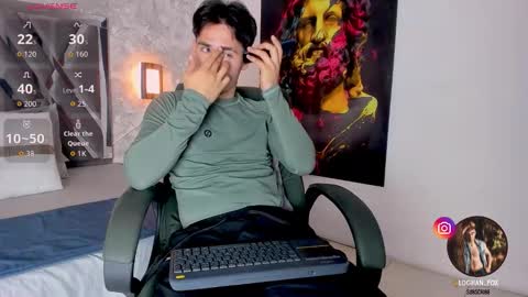 Loghan online show from October 14, 3:40 am