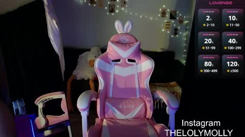 Snapshot of lolymolli chatting on February 5, 8:35 pm Molli online show from February 5, 8:35 pm